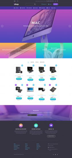 iShop - Computer Store Responsive OpenCart Template