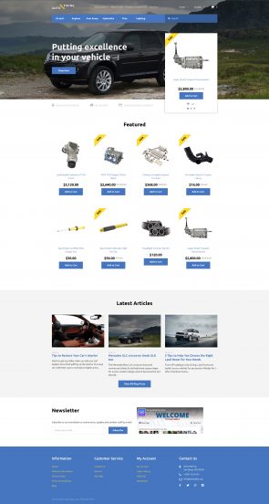 Auto Fixing OpenCart Template