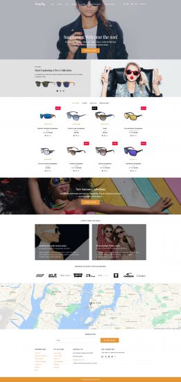 Sunny Day OpenCart Template