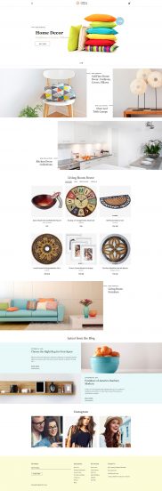 Home Decor Template Responsive OpenCart Template