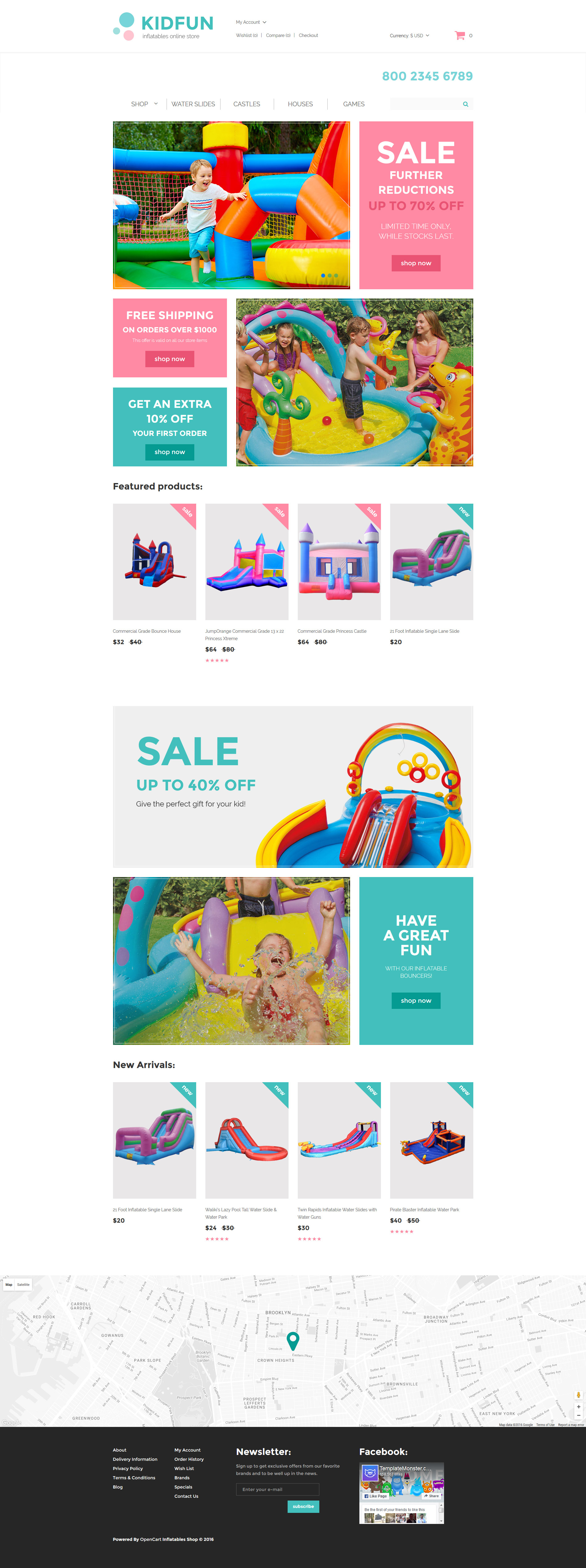 KidFun – Kids Toys & Games Store OpenCart Template