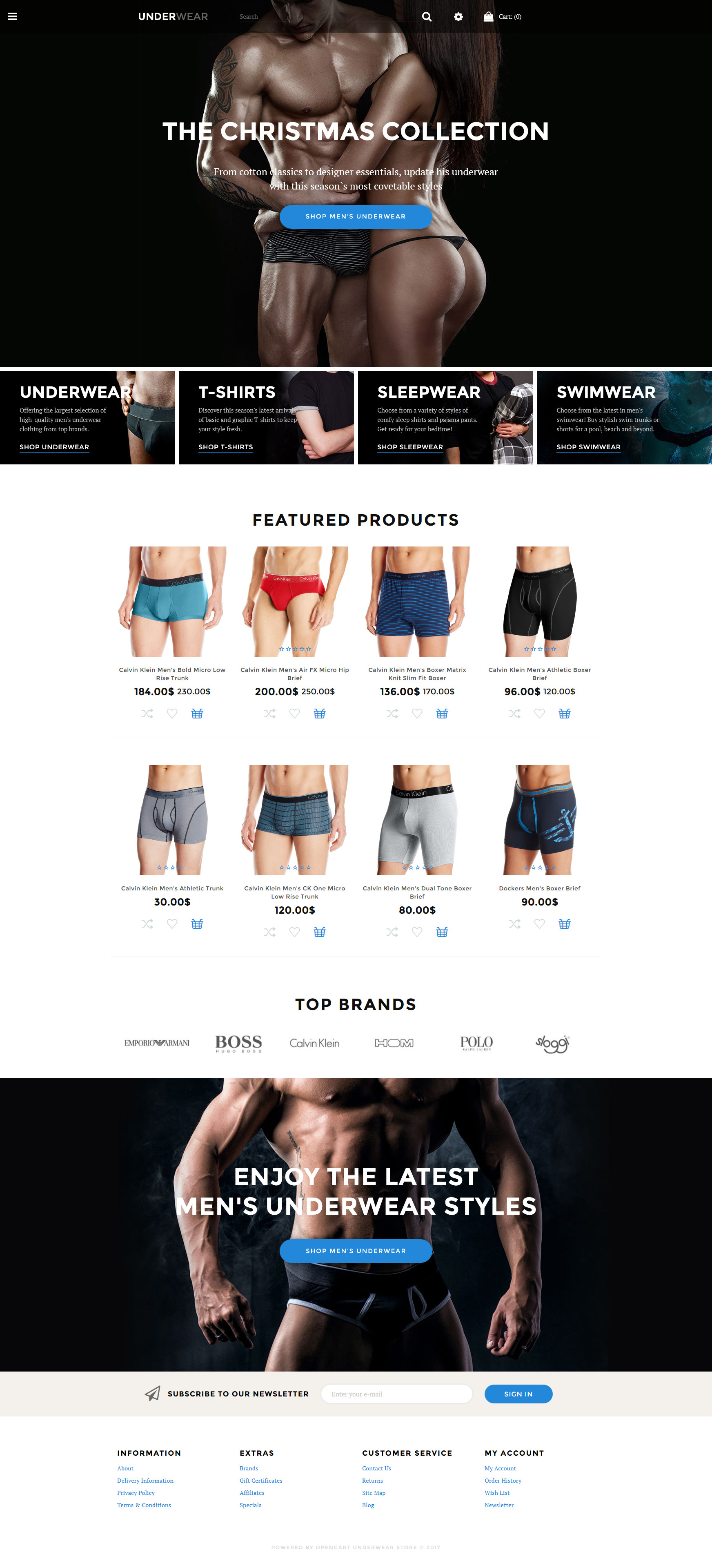 Underwear – Lingerie & Underwear Store OpenCart Template