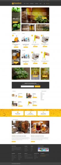 HomeBrew - Brewery Responsive OpenCart Template