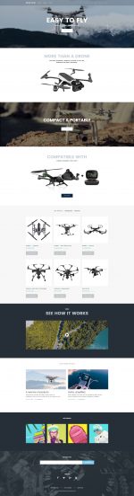 Electronics Store Template Responsive OpenCart Template