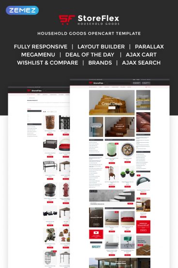 Storeflex Responsive OpenCart Template