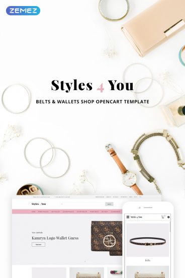 Styles4You - Belts & Wallets Shop OpenCart Template