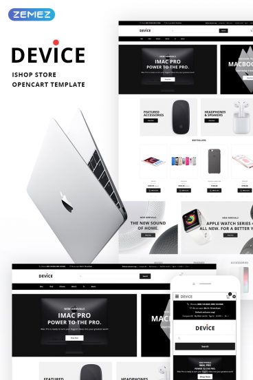 Device - Gadget OpenCart Template