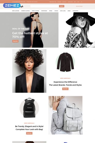 Fashion People - Fashion Store Modern OpenCart Template