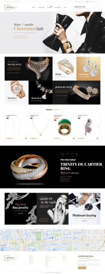 Jewelrix - Jewelry & Beauty Items PrestaShop Theme