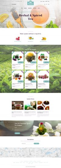 Tearider - Herbal & Spiced Tea Responsive PrestaShop Theme