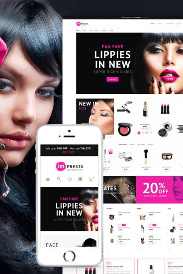 Impresta - Cosmetics Store PrestaShop Theme