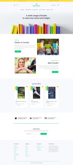 Bookinti - Book Store PrestaShop Theme