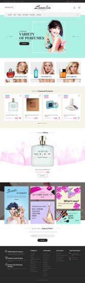 Lunalin - Perfume & Cologne Store PrestaShop Theme