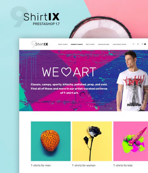 ShirtIX - PrestaShop Theme