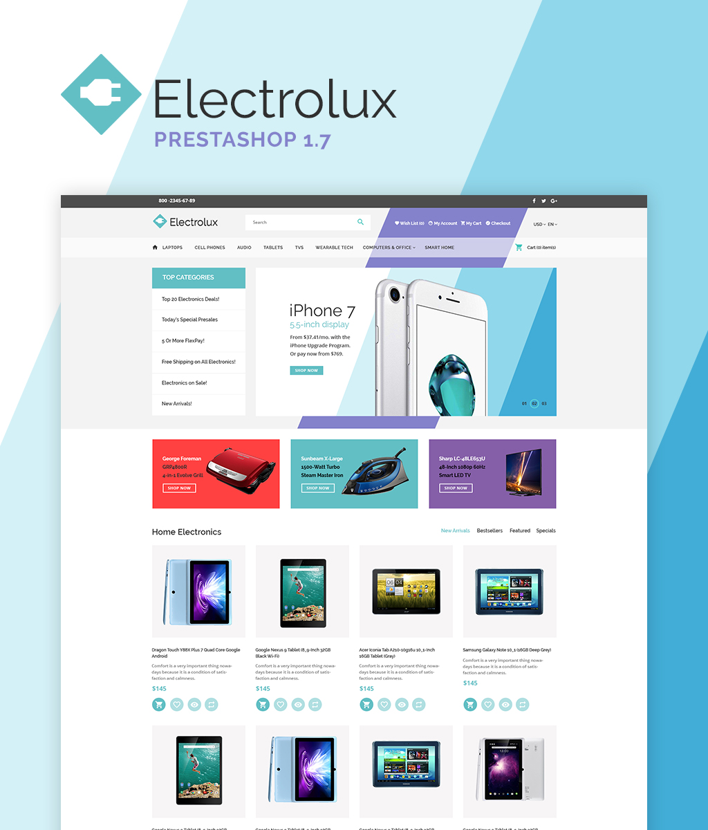 Electrolux PrestaShop Theme