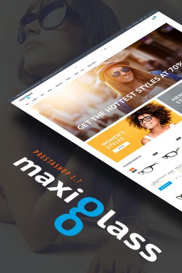 MaxiGlass - Optometric Store PrestaShop Theme