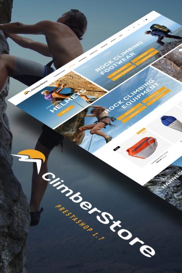 ClimberStore - Climbing higher PrestaShop Theme