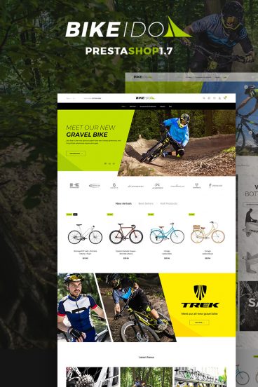 BikeIdol - Bike Shop PrestaShop Theme