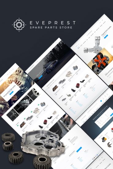 Eveprest Spare Parts 1.7 - A Better Way Forward PrestaShop Theme