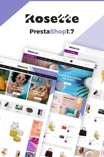 Rosette - Multi-Category Store PrestaShop Theme