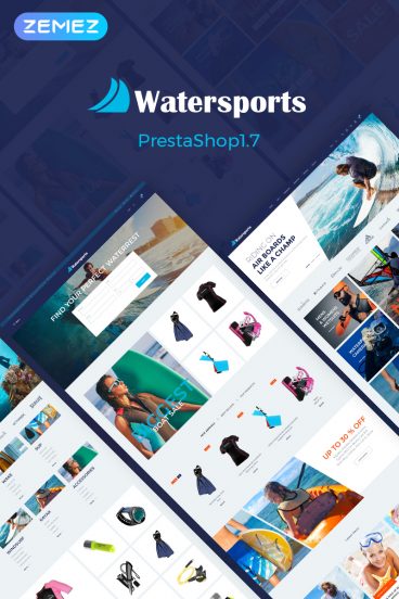 Watersports - Diving Store PrestaShop Theme