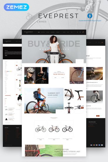 Eveprest Bike 1.7 - Bike Store PrestaShop Theme