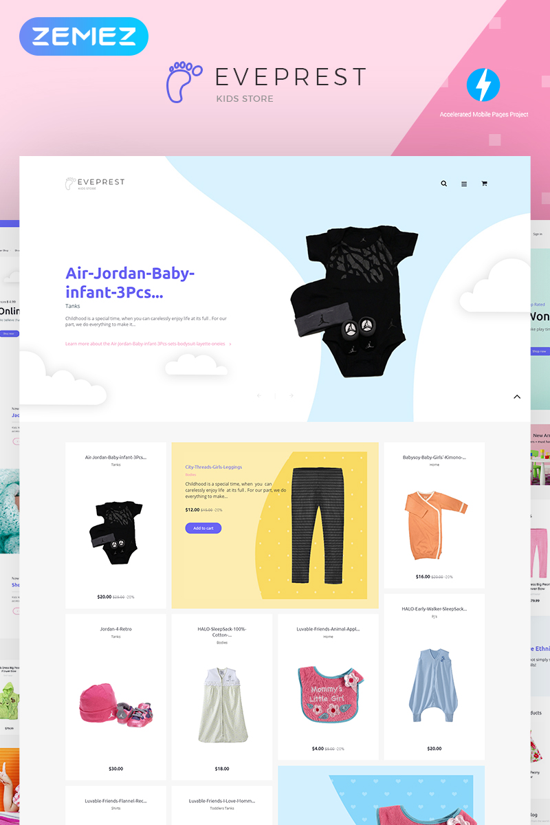 Eveprest Kids 1.7 – Kids Store PrestaShop Theme