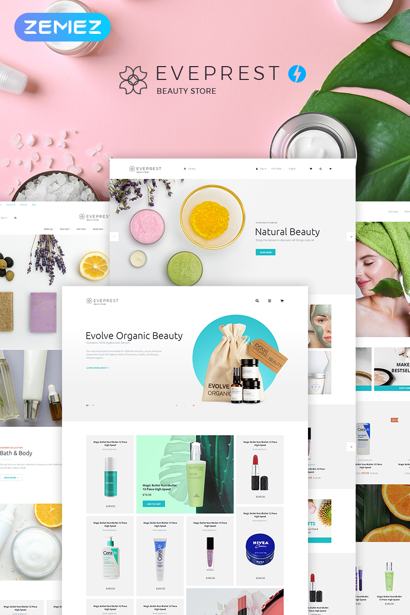 Eveprest Beauty 1.7 – Beauty Store PrestaShop Theme