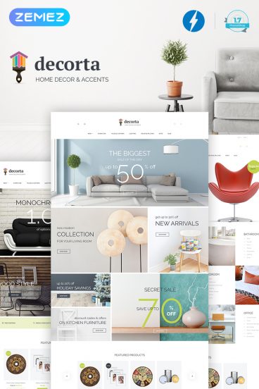 Decorta - Furniture Store PrestaShop Theme