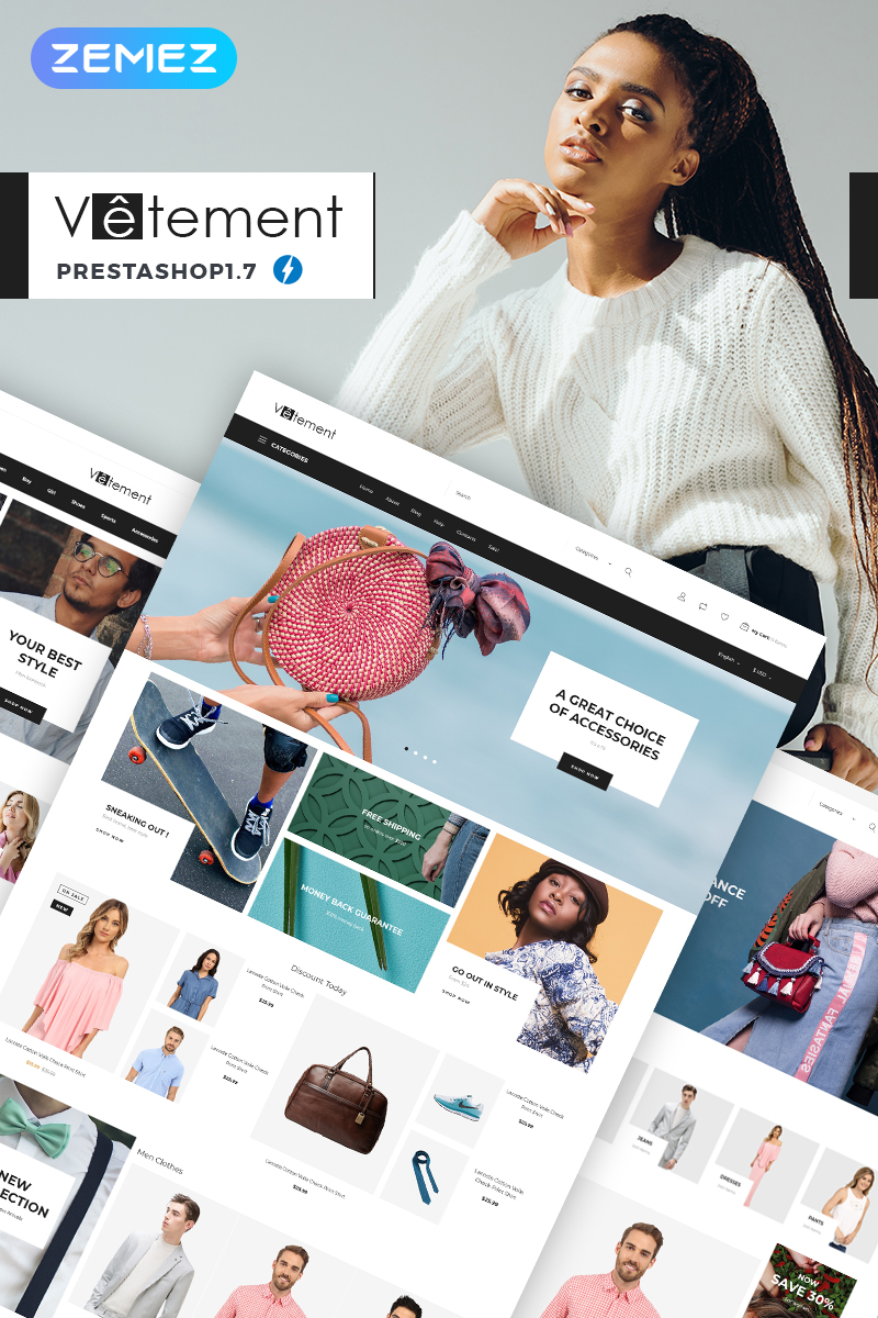 Vetement – Apparel Store PrestaShop Theme