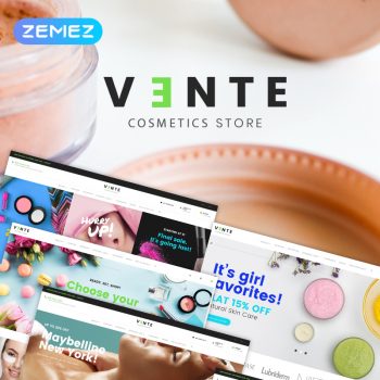 Vente – Cosmetics Store Clean Bootstrap Ecommerce PrestaShop Theme