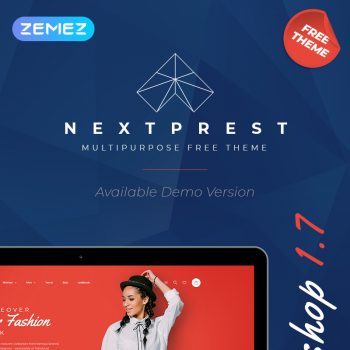 Nextprest – Free Clean Bootstrap Ecommerce PrestaShop Theme