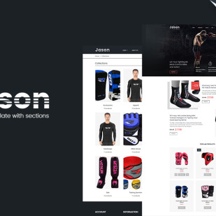 Martial Arts Template Responsive Shopify Theme