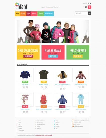 Newborn Template Responsive Shopify Theme