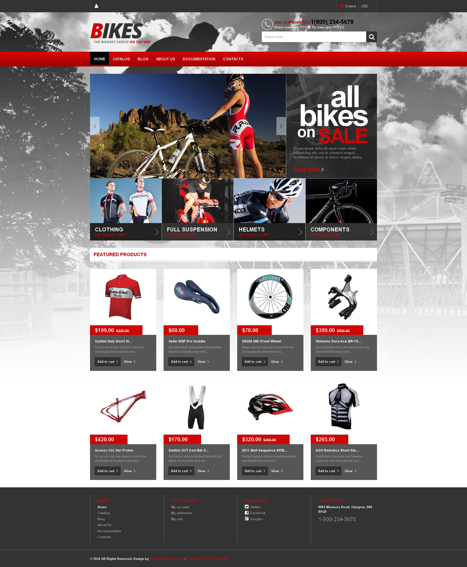 BMX Template Responsive Shopify Theme