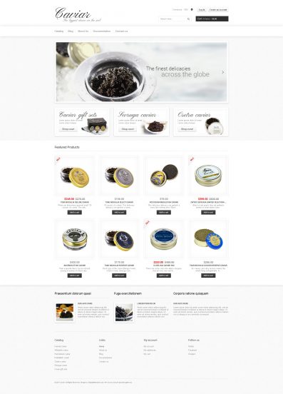 Food Store Template Responsive Shopify Theme