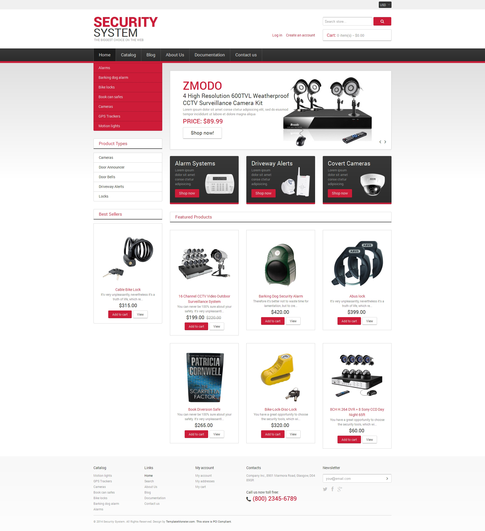 Locksmith Template Responsive Shopify Theme