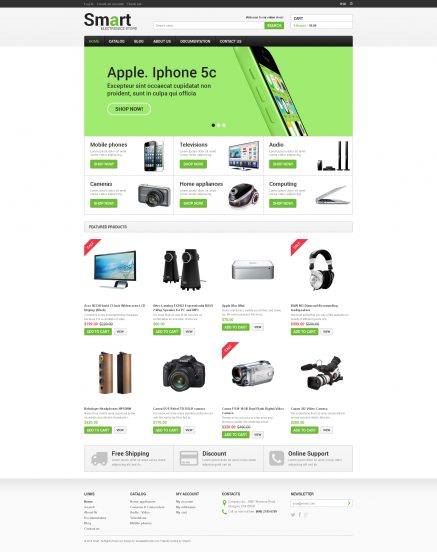 Electronics Store Template Responsive Shopify Theme