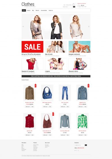 Fashion Store Template Responsive Shopify Theme