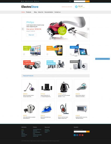 Electronics Store Template Responsive Shopify Theme