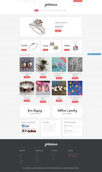 Jewelry Template Responsive Shopify Theme