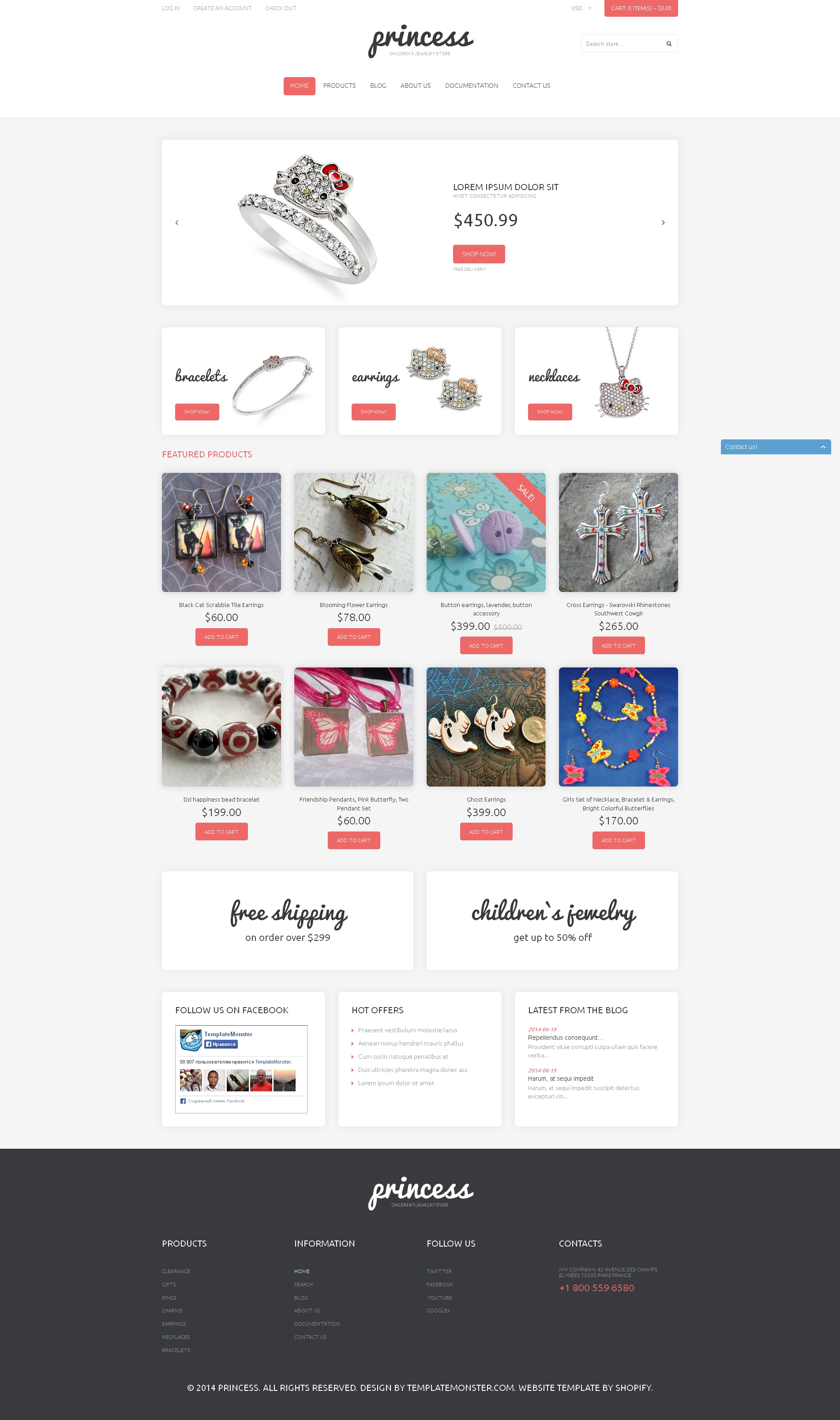 Jewelry Template Responsive Shopify Theme