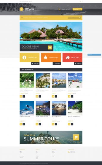 Travel Destinations Shopify Theme