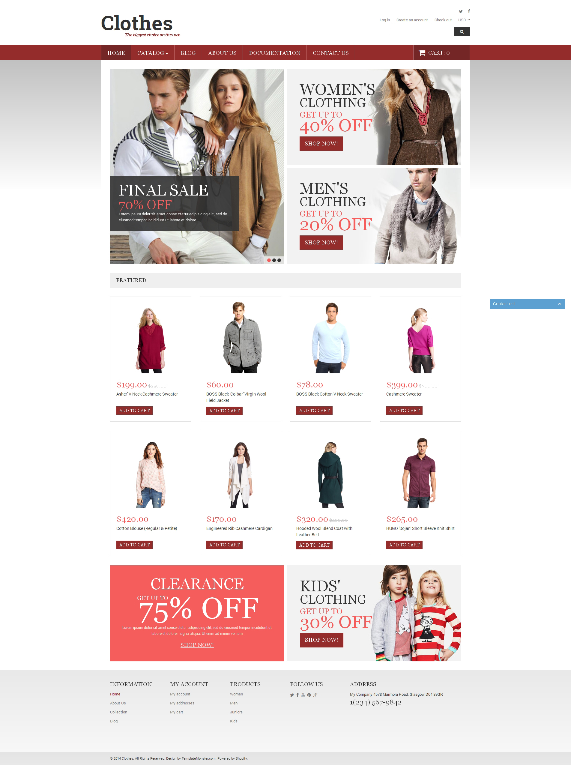 Stylish Clothes Shopify Theme