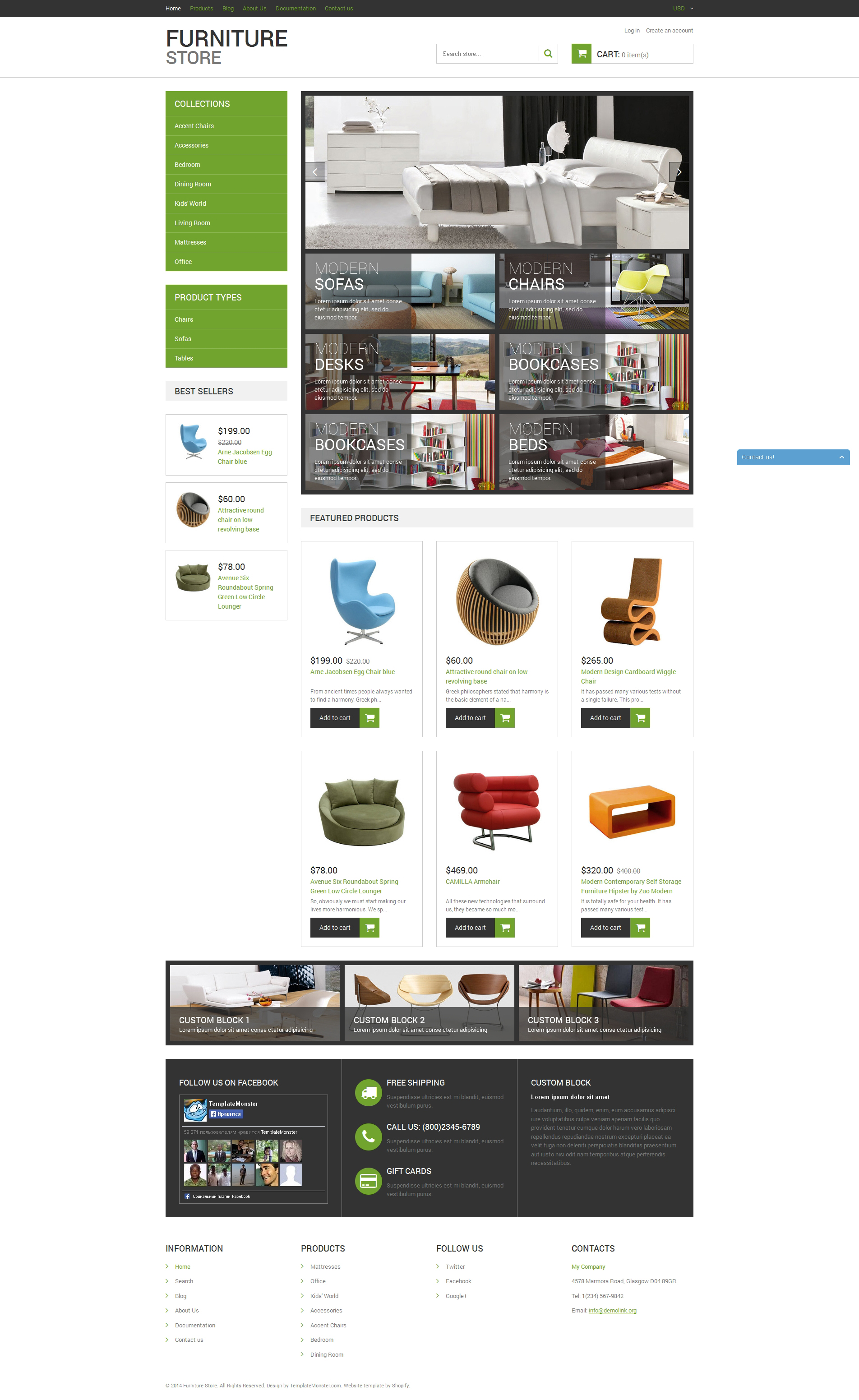 Modern Furniture Shopify Theme