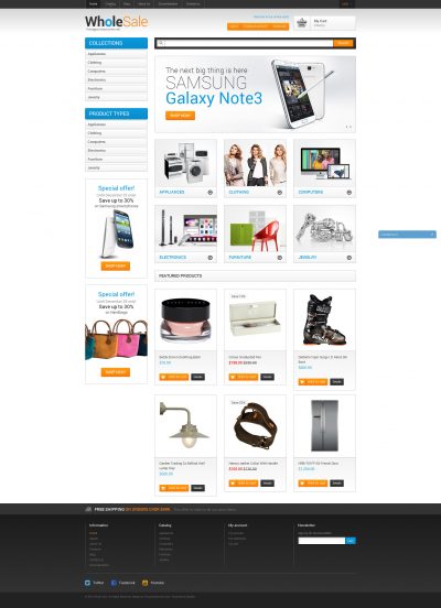 Wholesale Store Shopify Theme