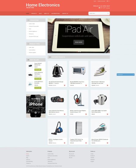 Home  Office Tech Gear Shopify Theme