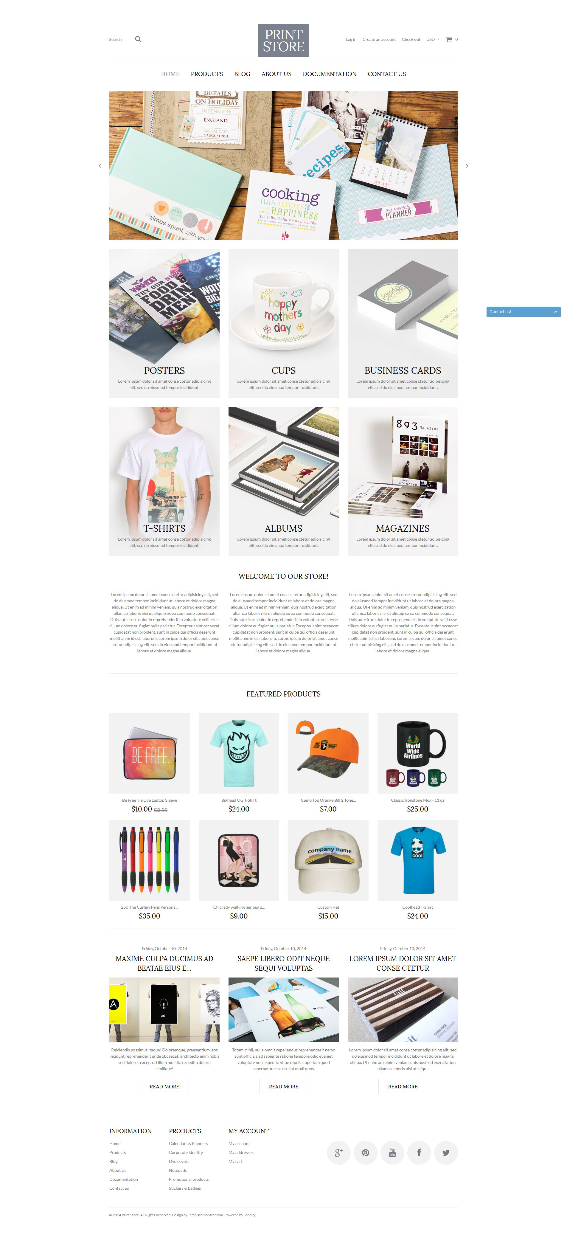 Modern Print Solutions Shopify Theme