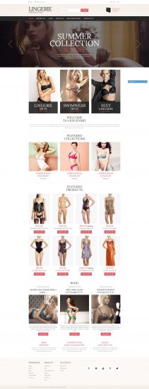 Lingerie Store Shopify Theme