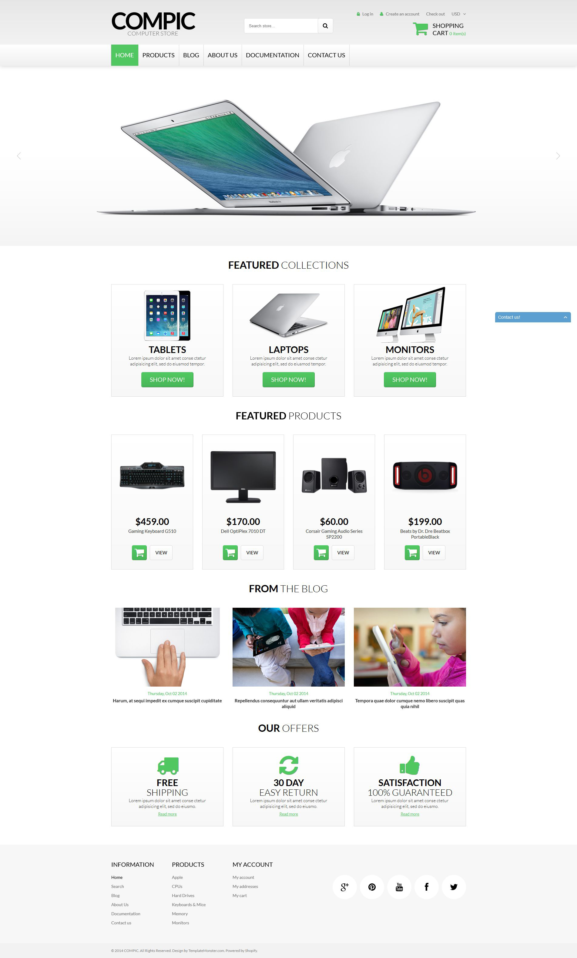 Computer Hardware Shopify Theme